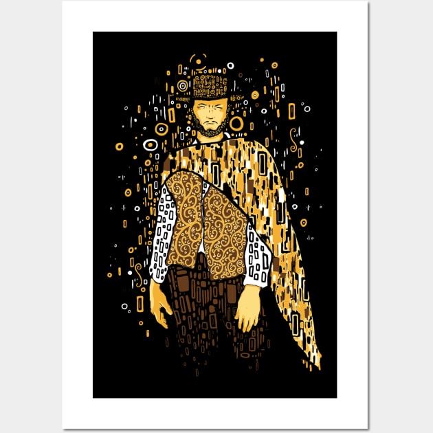 Klimt Eastwood Wall Art by Frederick_Jay